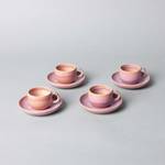 Espresso-Set Perlemor Coral 12-teilig Rosé - Anzahl Teile im Set: 6