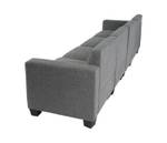 Modular 4-Sitzer Sofa Couch Lyon Grau