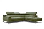 Ecksofa Fiero (5-Sitzer) Olivgrün