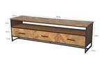 TV-Schrank Teaked Breite: 180 cm