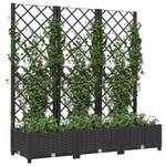 Garten-Pflanzgefäß 3012791-1 Schwarz - 40 x 121 x 120 cm