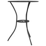 Bistro-Set (3-teilig) 3010972 Schwarz - Metall - 53 x 65 x 53 cm