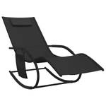 Chaise longue 3011839-1 Noir - Nombre de pièces dans le lot : 1