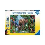 Puzzle Safaritiere 150 Teile Papier - 24 x 4 x 34 cm