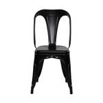 Chaise Indus (Lot de 2) Noir - Métal - 44 x 83 x 52 cm