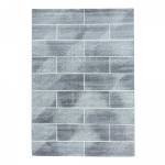 Tapis salon OMEGOU 80x150 gris Gris - 80 x 150 cm