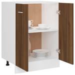 Unterschrank 3016496-1 Braun - Eiche Dunkel - 60 x 81 cm