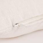 Coussin Linden Blanc - Textile - 45 x 10 x 45 cm