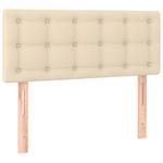 Boxspringbett 3017265-26 Creme - Breite: 120 cm