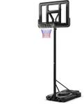 Basketballkorb EB50362DE Schwarz - Metall - 70 x 16 x 108 cm