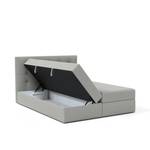 Boxspringbett Doppelbett Breno Hellgrau - Breite: 140 cm