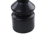 Blumenvase PEANIA Schwarz - Keramik - 10 x 32 x 10 cm