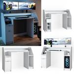 Bureau Joel 123cm blanc Blanc