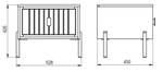 Schlafzimmer-Set LUXOR 6-teilig Weiß - Holzwerkstoff - 501 x 220 x 221 cm