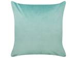 Coussin décoratif SOLIDAGO Bleu - Vert - Textile - 45 x 7 x 45 cm