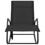 Chaise longue 3008469 Noir - Métal - 57 x 83 x 145 cm