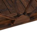 Pont de jardin 363338 Marron - Bois massif - Bois/Imitation - 50 x 38 x 99 cm