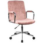 Bürostuhl FD-24 Rosa Pink - Textil - 45 x 102 x 49 cm