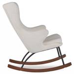 Chaise à bascule De Luxe Blanc - Bois manufacturé - 70 x 106 x 96 cm