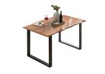 TABLES & CO Tisch 140 x 80 cm 140 x 76 x 80 cm