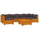 Garten-Lounge-Set (7-teilig) 3013017-18 Grau