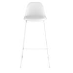 Tabouret de bar Leni (Lot de 2) Blanc