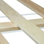 Lit palette en bois 1966 Largeur : 140 cm - Blanc