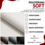 Boxspringbett MILEN Breite: 140 cm - H4 - Kunstleder