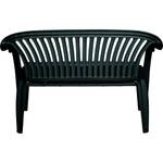 Banc d’extérieur Dcerr Vert - Polyrotin - 55 x 82 x 114 cm