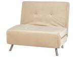 Canapé convertible FARRIS Beige - Argenté