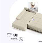 Ecksofa Dhaka L-form Links Beige - Ecke davorstehend links