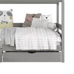 Lit cabane CLIA 90x200 cm Gris