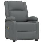 Fauteuil de massage électrique Gris - Textile - 70 x 98 x 93 cm