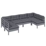 Garten-Lounge-Set Grau