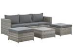 Lounge Set SABBIA 4-tlg Ecke davorstehend rechts