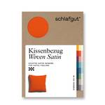 Kissenbezug Woven Satin Orange - 80 x 4 x 80 cm