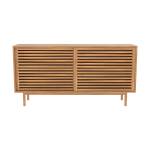 Buffet Bormes Marron - Bois massif - 150 x 75 x 40 cm