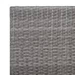 Sofa 2er HWC-G16 Poly-Rattan