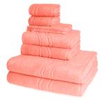 Cashmere feeling set serviettes 8 pcs Orange