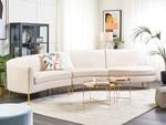 U-förmiges Sofa MOSS Beige - Creme - Gold