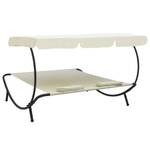 Chaise longue 3005034 Blanc crème