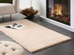 Tapis à poil long MIRPUR Beige - 80 x 150 cm