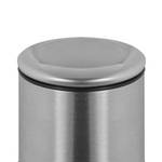Gewürzstreuer & Gewürzmühle im 4er Set Schwarz - Silber - Glas - Metall - Kunststoff - 5 x 13 x 5 cm