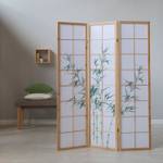 Bambusparavent, 3-teilig 264 Grün - Holz teilmassiv - 132 x 175 x 2 cm