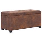 Pouf de rangement 297425 Marron