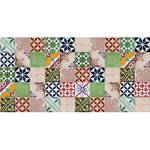 Läufer Matteo Mosaik II Vinyl - Mehrfarbig - 140 x 70 cm