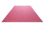 Handweb-Teppich Nizza Pink - Naturfaser - Textil - 200 x 1 x 290 cm