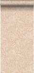 papier peint fleurs vintage 7018 Orange