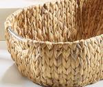 3tlg. Set Dekoschale HYACINTHBOWL Braun - Naturfaser - 28 x 14 x 41 cm