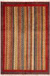 Tapis Torkman LXVI Rouge - Textile - 200 x 1 x 295 cm